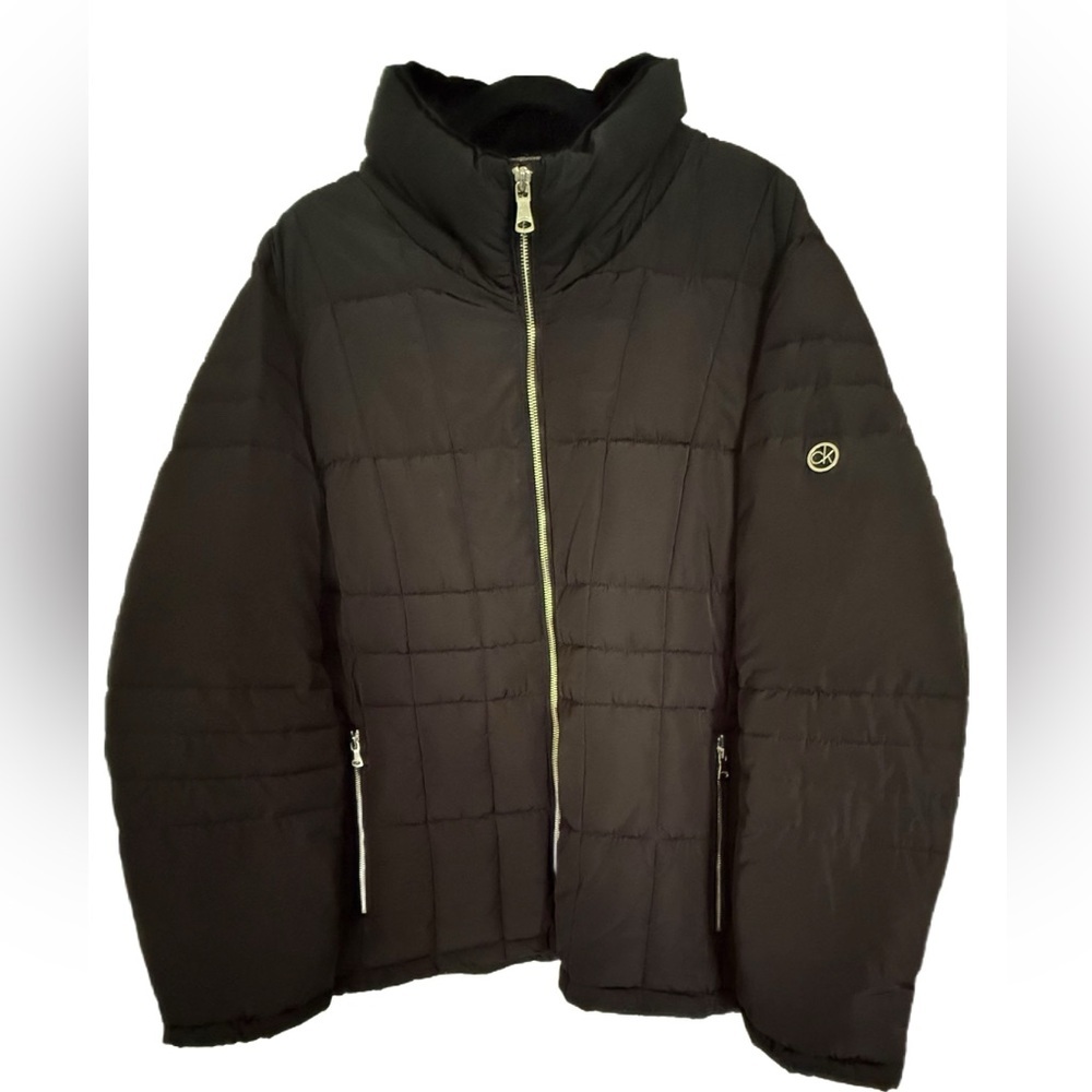 Calvin Klein Puffer Jacket, Size 2X (22/24), Black